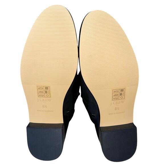 J. Crew Tall Boots Over the Knee Black Stretch Microsuede OTK - Picture 12 of 13